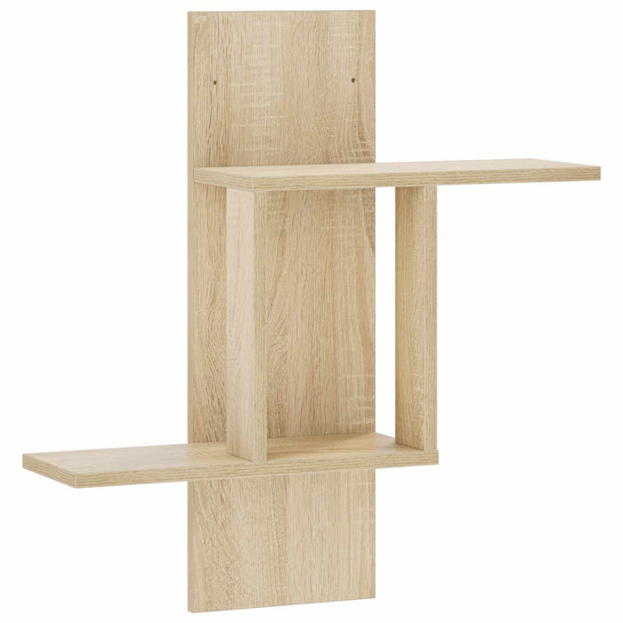 Raft de perete Stejar Sonoma 59 x 17 x 63 cm Lemn prelucrat WALTI