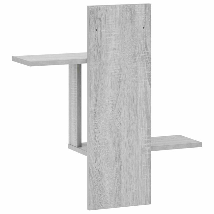 Raft de perete Sonoma gri 59 x 17 x 63 cm Lemn prelucrat WALTI