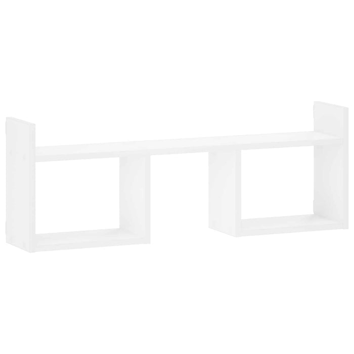 Raft de perete Alb 90 x 17 x 32 cm Lemn prelucrat WALTI