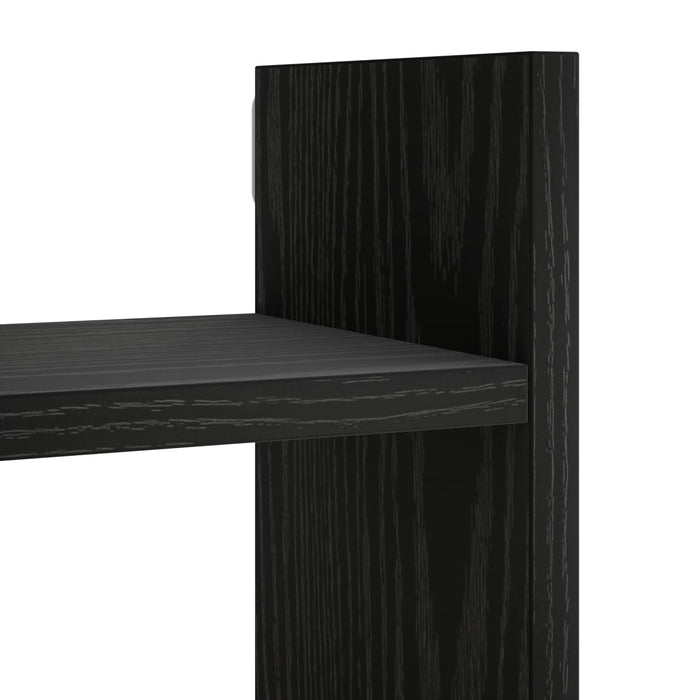 Raft de perete Stejar Negru 90 x 17 x 32 cm Lemn prelucrat WALTI
