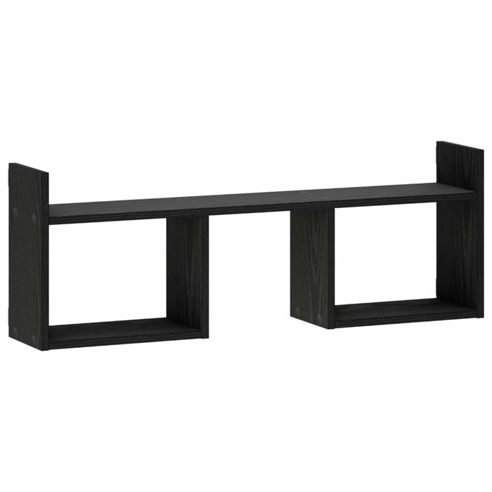 Raft de perete Stejar Negru 90 x 17 x 32 cm Lemn prelucrat WALTI