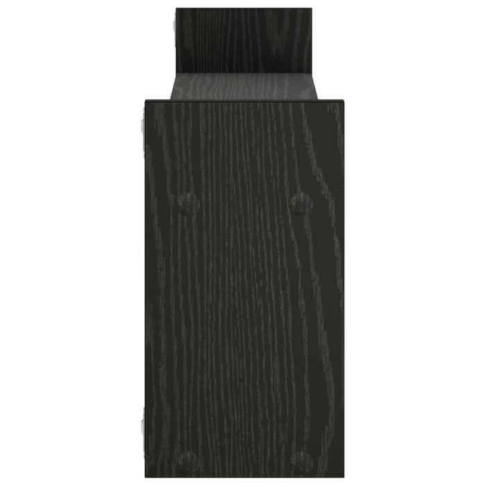 Raft de perete Stejar Negru 90 x 17 x 32 cm Lemn prelucrat WALTI