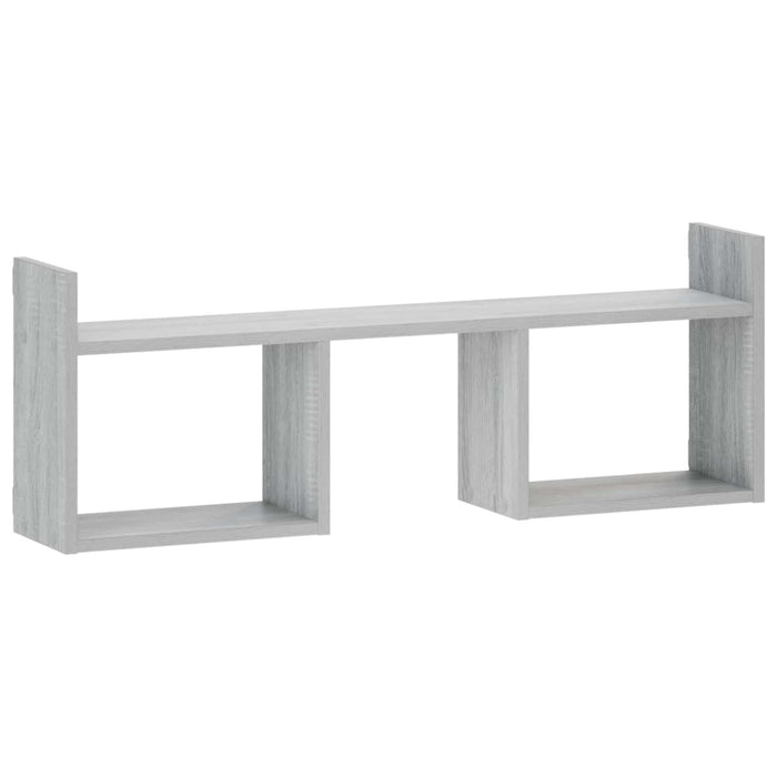 Raft de perete Sonoma gri 90 x 17 x 32 cm Lemn prelucrat WALTI