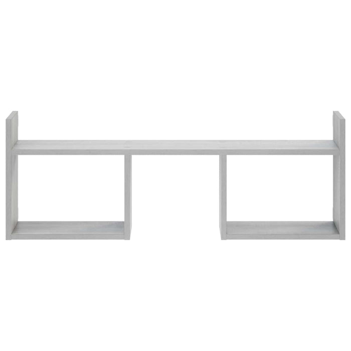 Raft de perete Sonoma gri 90 x 17 x 32 cm Lemn prelucrat WALTI