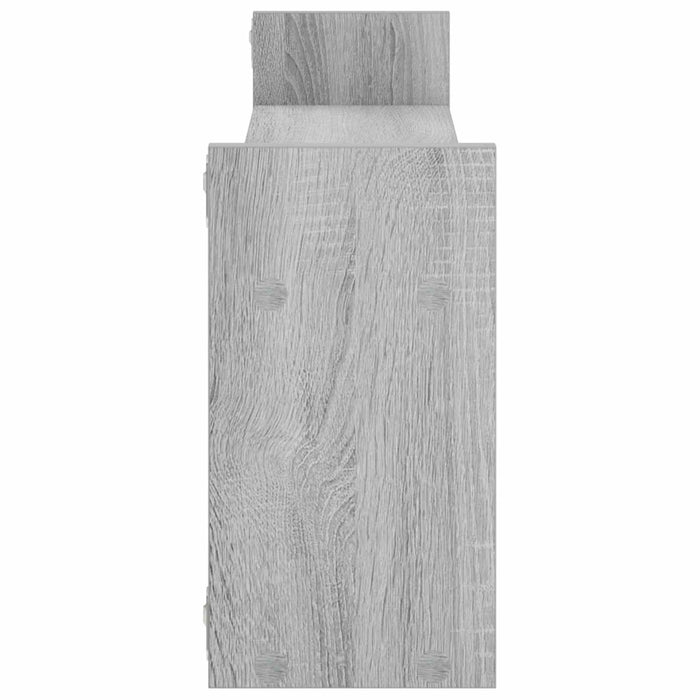 Raft de perete Sonoma gri 90 x 17 x 32 cm Lemn prelucrat WALTI