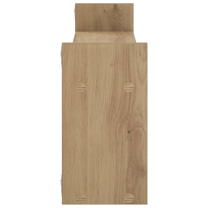Raft de perete Stejar Artizanal 90 x 17 x 32 cm Lemn prelucrat WALTI