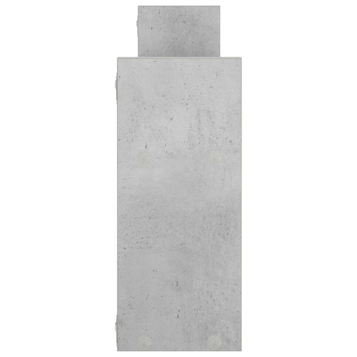 Raft de perete Gri Beton 97,5 x 17 x 40 cm Lemn prelucrat WALTI