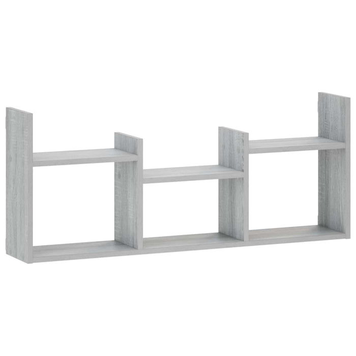 Raft de perete Sonoma gri 97,5 x 17 x 40 cm Lemn prelucrat WALTI