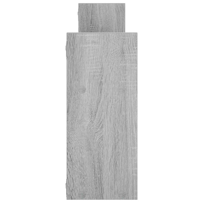 Raft de perete Sonoma gri 97,5 x 17 x 40 cm Lemn prelucrat WALTI