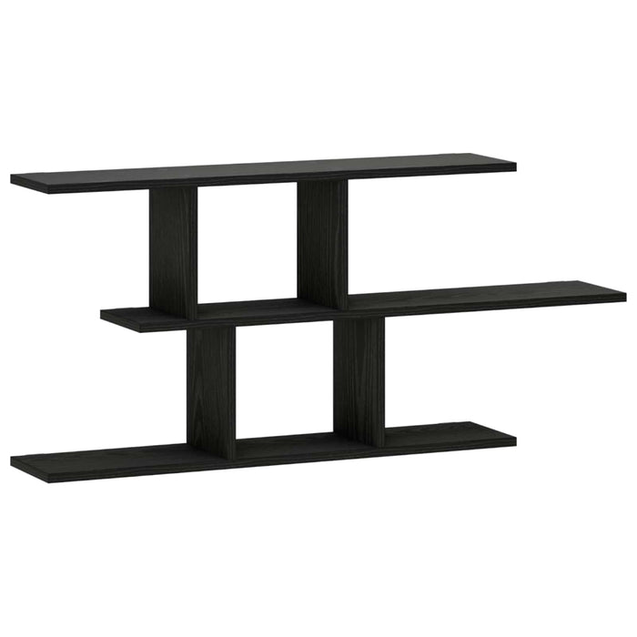 Raft de perete Stejar Negru 100 x 17 x 45.5 cm Lemn prelucrat WALTI
