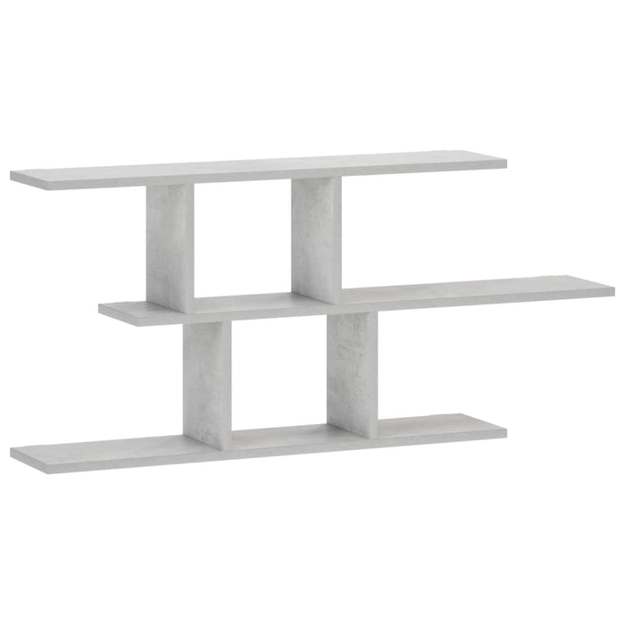 Raft de perete Gri Beton 100 x 17 x 45.5 cm Lemn prelucrat WALTI