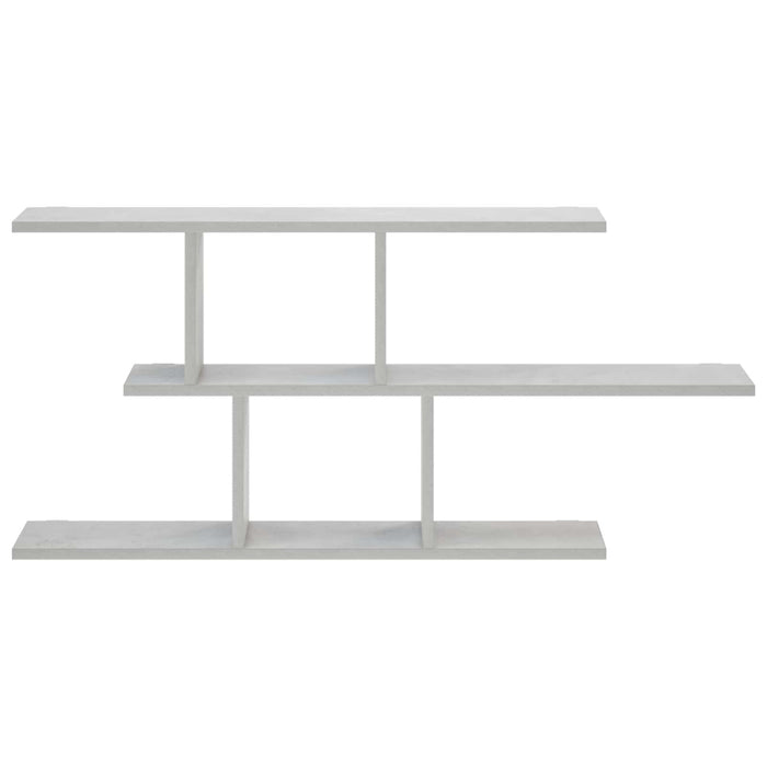 Raft de perete Gri Beton 100 x 17 x 45.5 cm Lemn prelucrat WALTI
