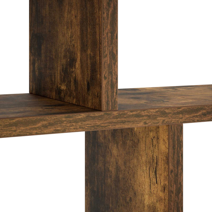 Raft de perete Stejar fumuriu 100 x 17 x 45.5 cm Lemn prelucrat WALTI