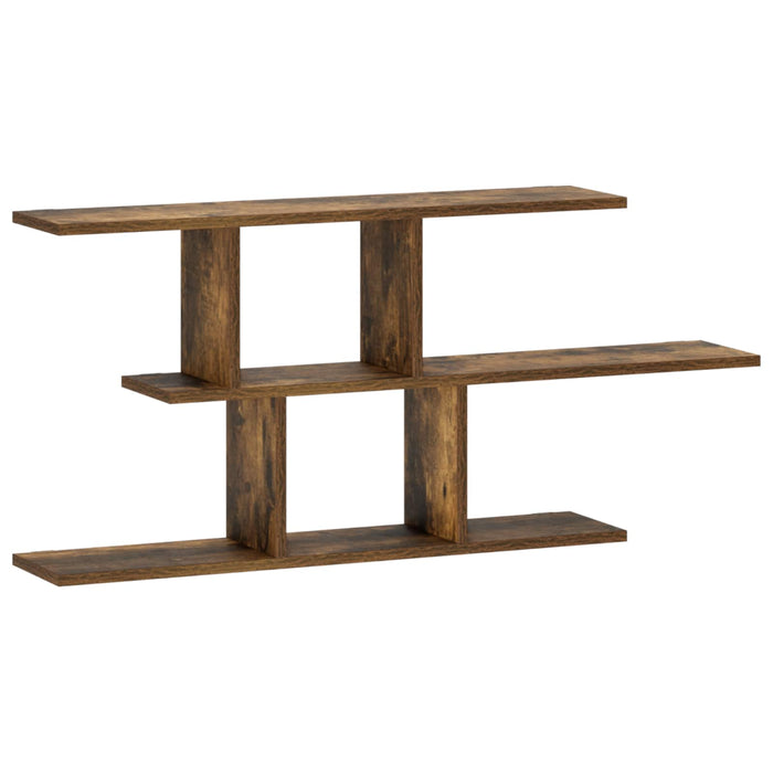 Raft de perete Stejar fumuriu 100 x 17 x 45.5 cm Lemn prelucrat WALTI