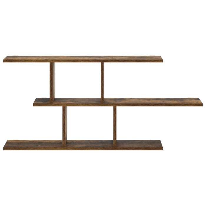 Raft de perete Stejar fumuriu 100 x 17 x 45.5 cm Lemn prelucrat WALTI