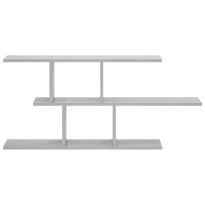 Raft de perete Sonoma gri 100 x 17 x 45.5 cm Lemn prelucrat WALTI