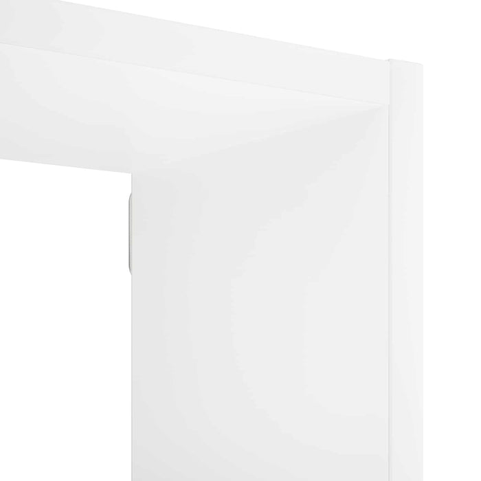 Raft de perete Alb 87 x 17 x 75 cm Lemn prelucrat WALTI