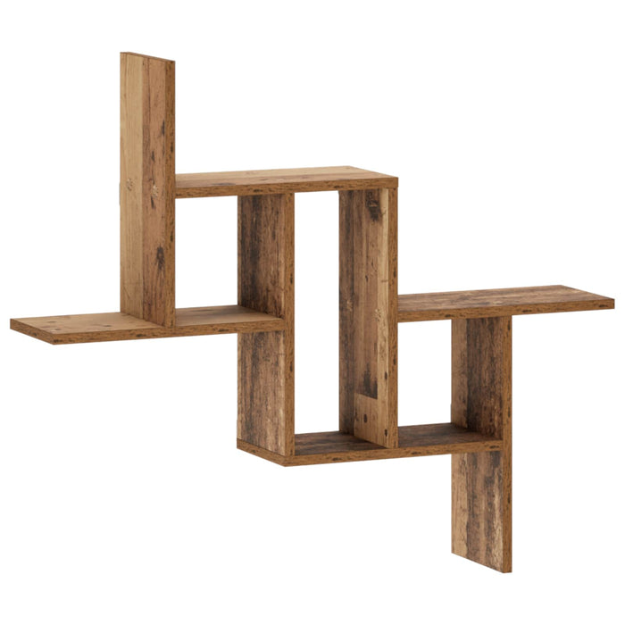 Raft de perete Lemn vechi 87 x 17 x 75 cm Lemn prelucrat WALTI