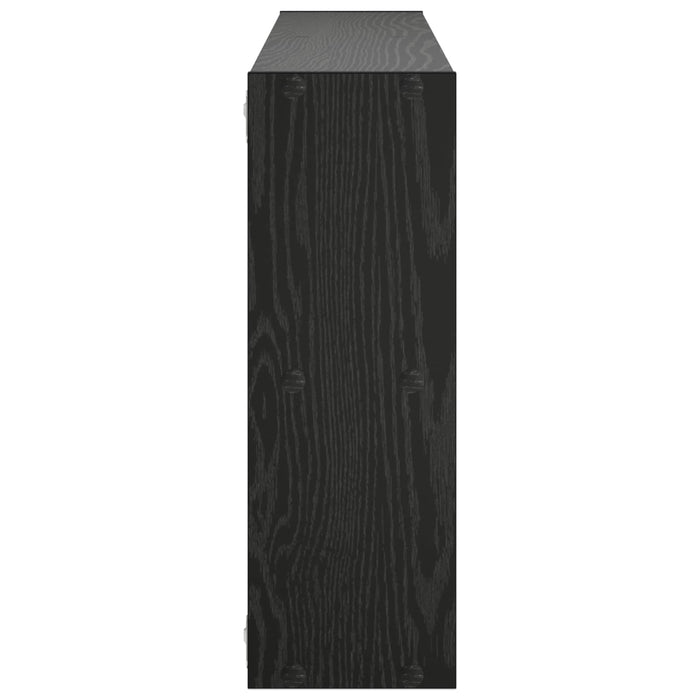 Raft de perete Stejar Negru 102 x 17 x 50 cm Lemn prelucrat WALTI