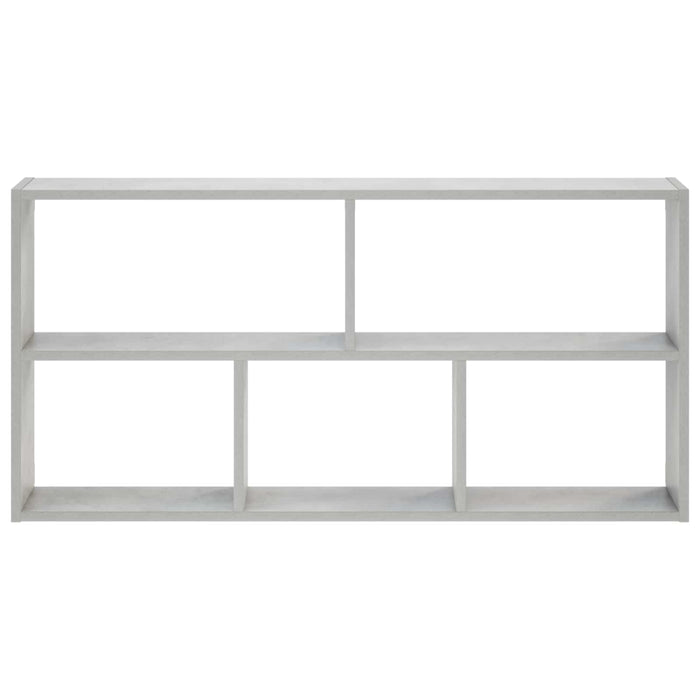 Raft de perete Gri Beton 102 x 17 x 50 cm Lemn prelucrat WALTI