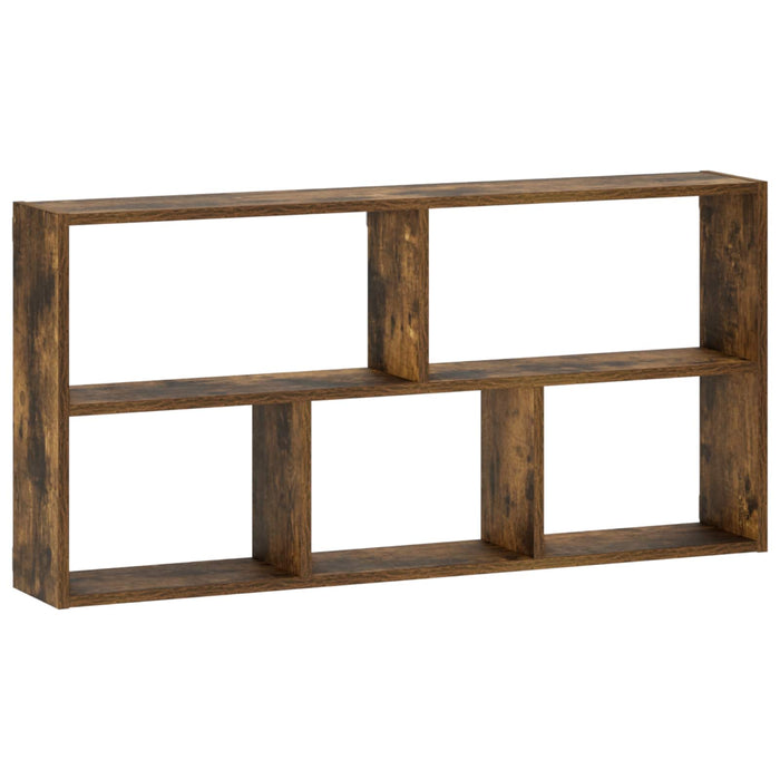 Raft de perete Stejar fumuriu 102 x 17 x 50 cm Lemn prelucrat WALTI