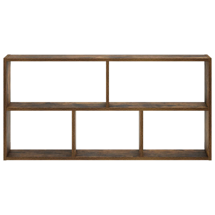 Raft de perete Stejar fumuriu 102 x 17 x 50 cm Lemn prelucrat WALTI
