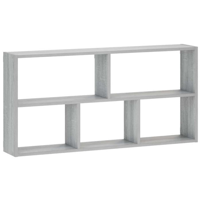 Raft de perete Sonoma gri 102 x 17 x 50 cm Lemn prelucrat WALTI