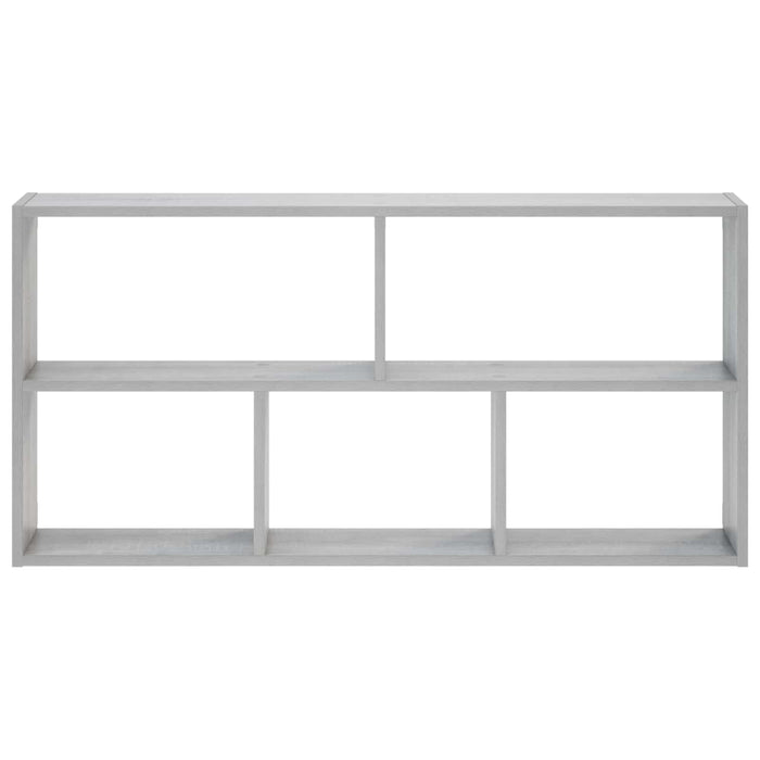 Raft de perete Sonoma gri 102 x 17 x 50 cm Lemn prelucrat WALTI