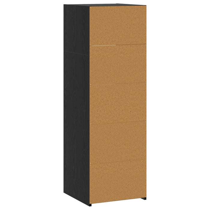 Bufet Stejar Negru 40 x 41 x 124 cm Lemn prelucrat WALTI