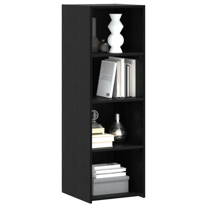 Bufet Stejar Negru 40 x 41 x 124 cm Lemn prelucrat WALTI