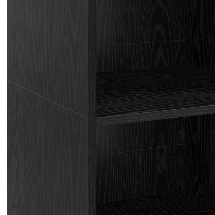 Bufet Stejar Negru 45 x 41 x 124 cm Lemn prelucrat - WALTI WALTI