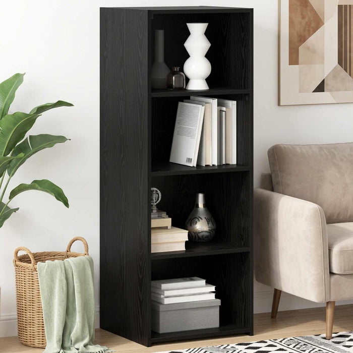 Bufet Stejar Negru 45 x 41 x 124 cm Lemn prelucrat - WALTI WALTI