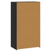 Bufet Stejar Negru 70 x 41 x 124 cm Lemn prelucrat - WALTI WALTI