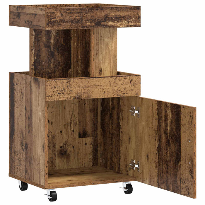 Carucior de Bar Lemn de stejar 50 x 41 x 89 cm Lemn prelucrat WALTI