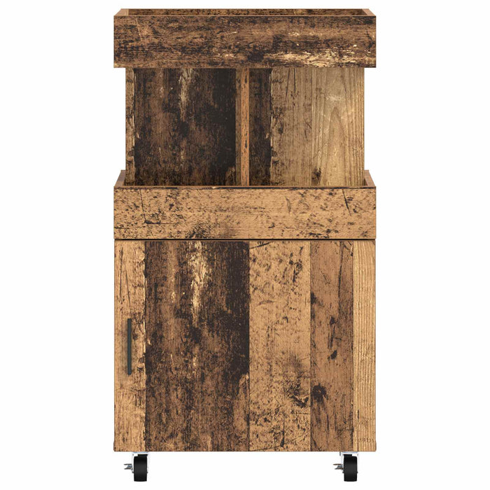 Carucior de Bar Lemn de stejar 50 x 41 x 89 cm Lemn prelucrat WALTI