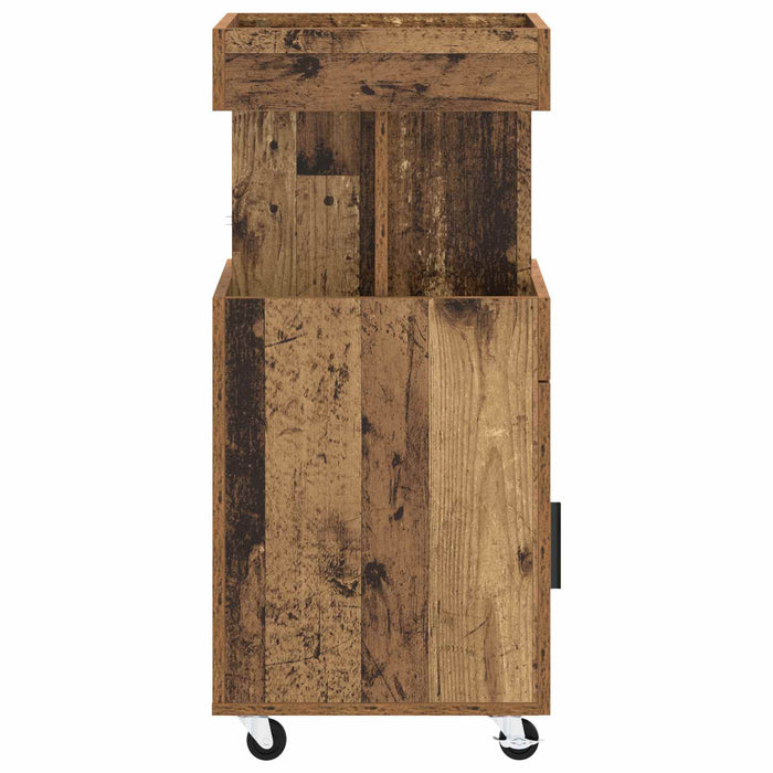 Carucior de Bar Lemn de stejar 50 x 41 x 89 cm Lemn prelucrat WALTI
