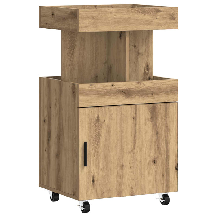 Carucior de Bar Stejar Artizanal 50 x 41 x 89 cm Lemn prelucrat WALTI