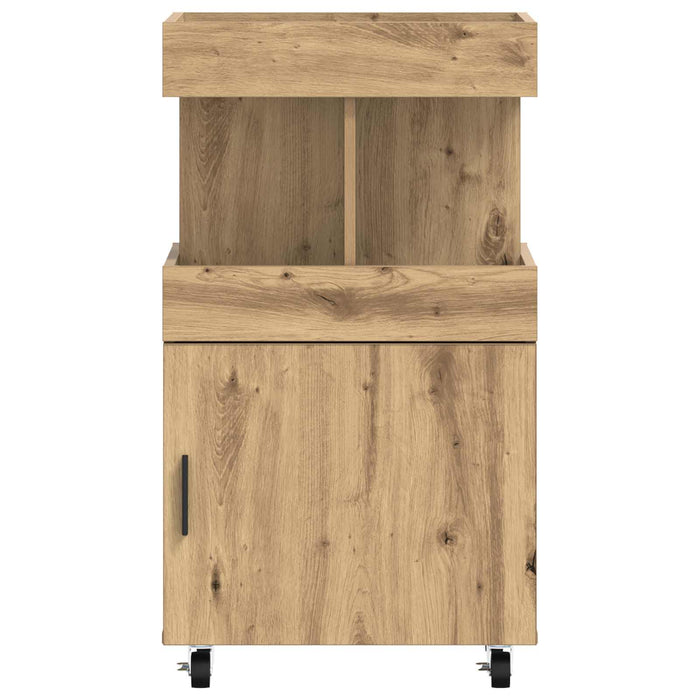 Carucior de Bar Stejar Artizanal 50 x 41 x 89 cm Lemn prelucrat WALTI