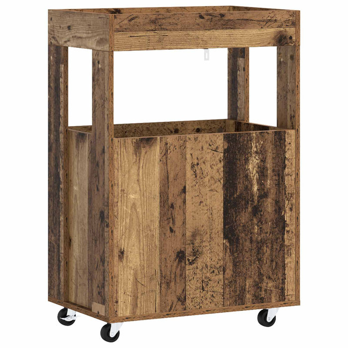 Carucior de Bar Lemn de stejar 60 x 39.5 x 89 cm Lemn prelucrat WALTI