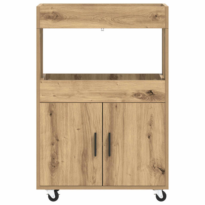 Carucior de Bar Stejar Artizanal 60 x 39.5 x 89 cm WALTI