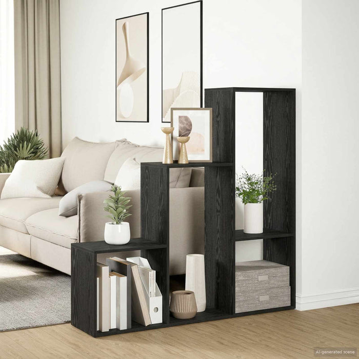 Bibliotecă Separator de Camera 123 x 29 x 123 cm Lemn prelucrat WALTI