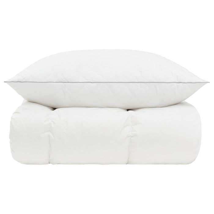 Set de pilote din puf de gâscă 90% FULDA 2 pcs 155 x 200 cm Alb WALTI