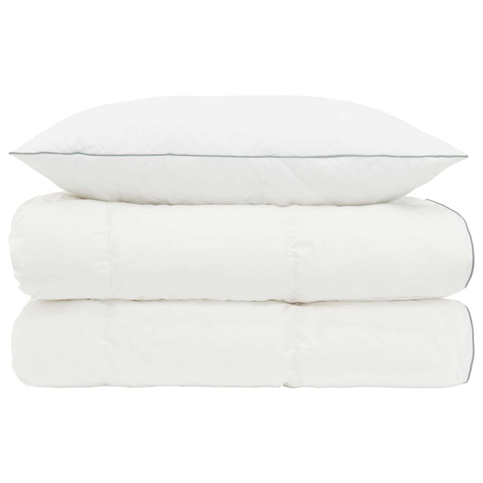 Set de pilote din puf de gâscă 90% FULDA 2 pcs 135 x 200 cm Alb WALTI