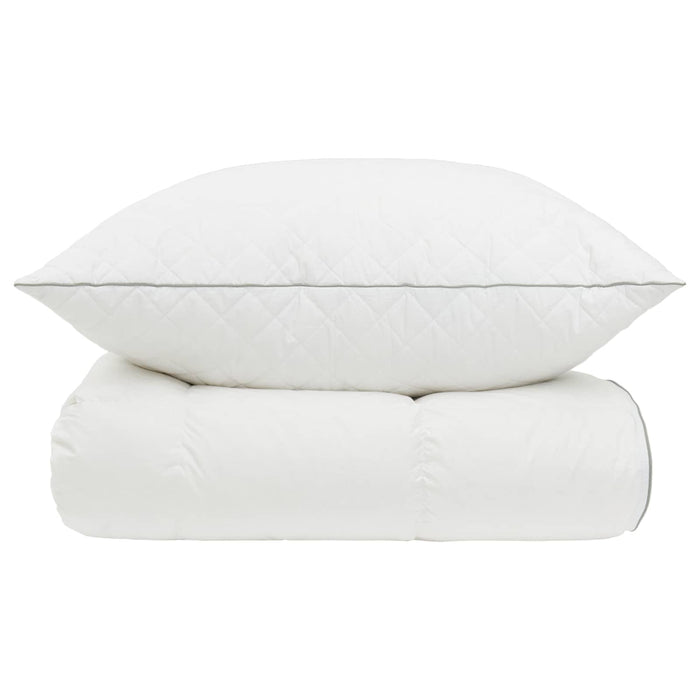 Set de pilote din puf de gâscă 90% FULDA 2 pcs 140 x 200 cm Alb WALTI