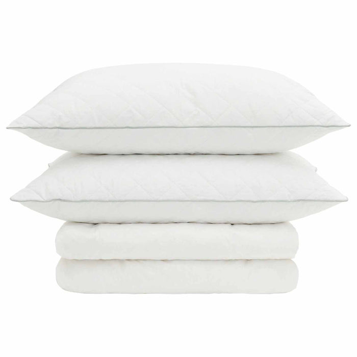 Set de pilote din puf de gâscă 90% FULDA 3 pcs 200 x 220 cm Alb WALTI