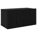 Set comodă TV 6 pcs 60 x 30 x 30 cm Stejar Negru Lemn prelucrat - WALTI WALTI