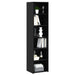 Bufet Stejar Negru 45 x 41 x 185 cm Lemn prelucrat - WALTI WALTI