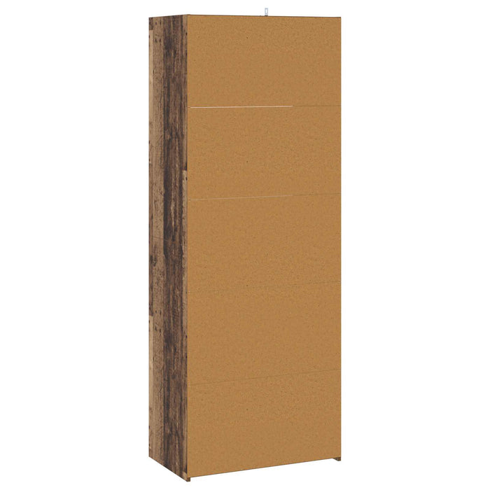 Bufet Lemn de stejar 70 x 41 x 185 cm Lemn prelucrat - WALTI WALTI