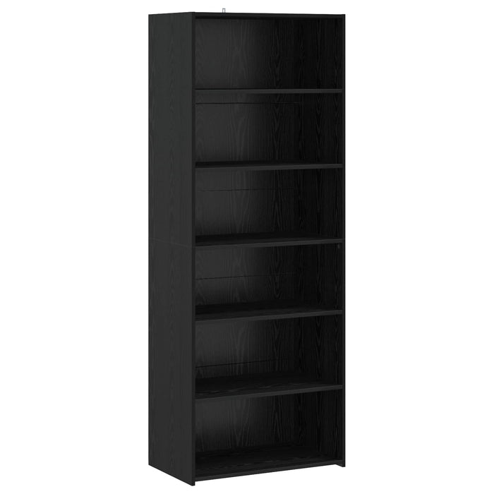 Bufet Stejar Negru 70 x 41 x 185 cm Lemn prelucrat - WALTI WALTI
