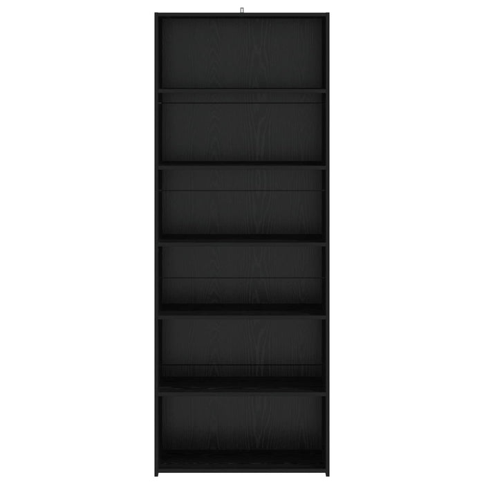 Bufet Stejar Negru 70 x 41 x 185 cm Lemn prelucrat - WALTI WALTI